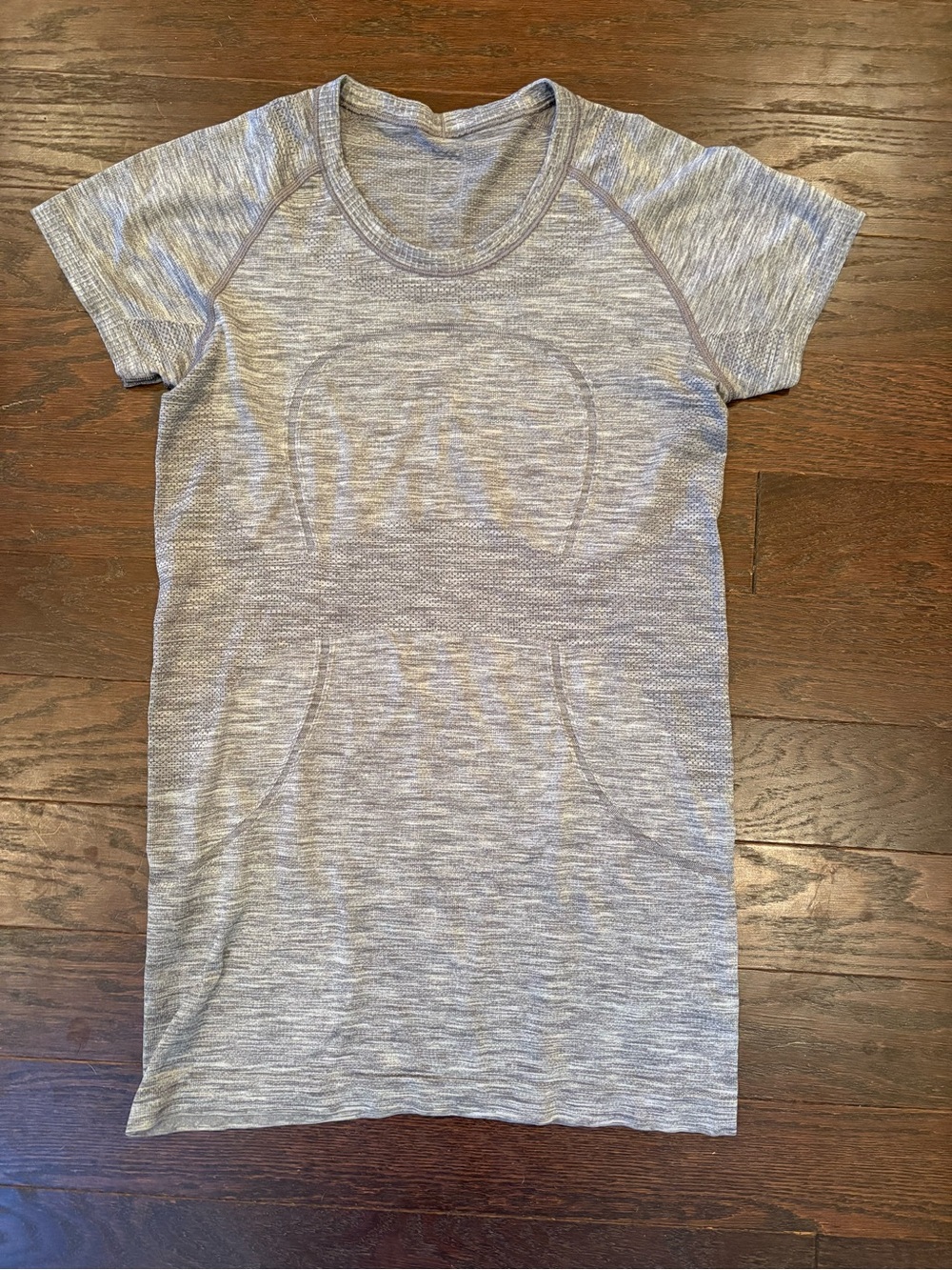Lululemon Swiftly Light Gray Heather Short Sleeve